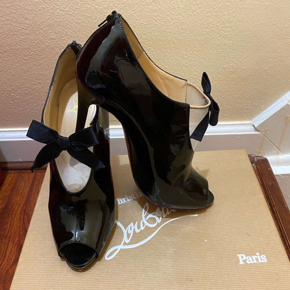 Christian louboutin booties